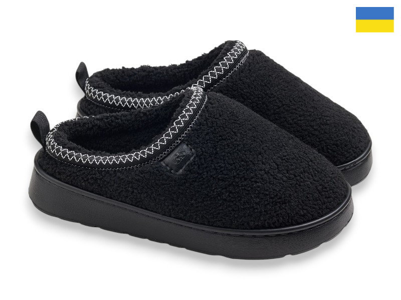 Сабо Rai shoes (37-41) UD7301A чорний (зима)