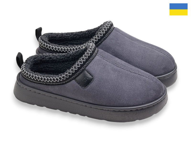 Сабо Rai shoes (37-41) UD7302DG графіт (зима)