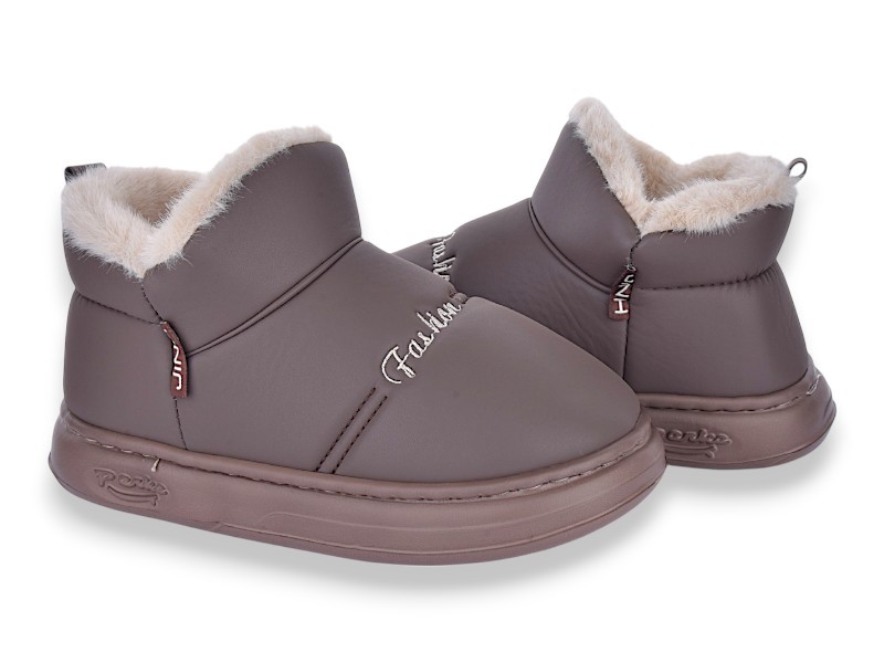 Тапочки Lion-Lu (40-45) 542 brown (зима)