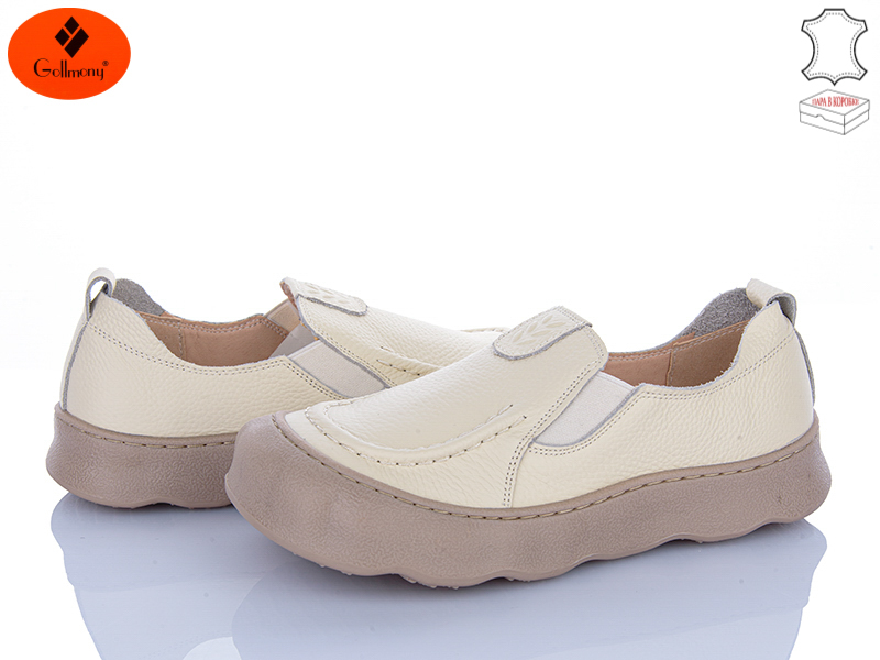 Туфли Gollmony (36-41) 2610 beige (деми)