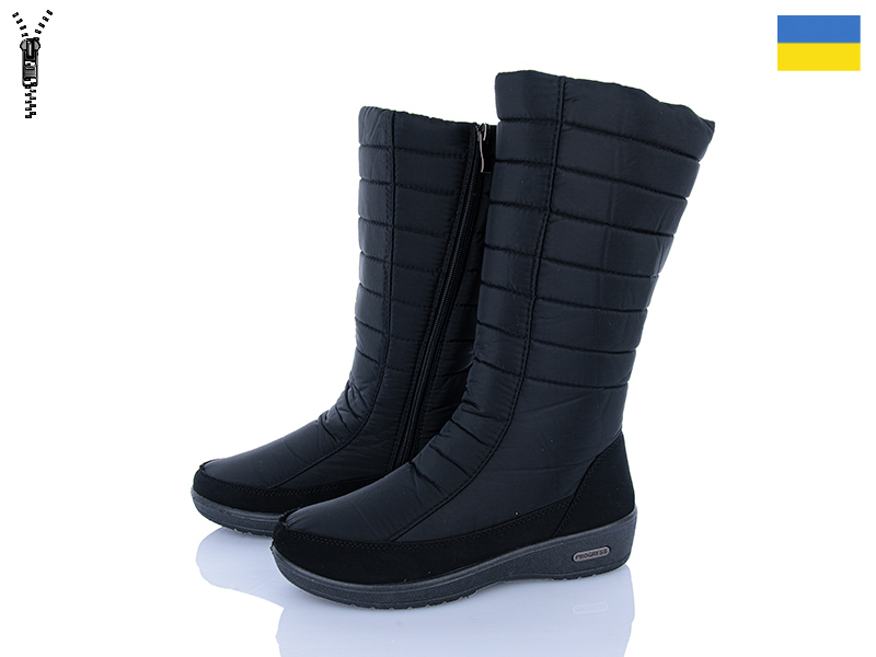 Сапоги Paolla (36-41) 2012 чорний (зима)