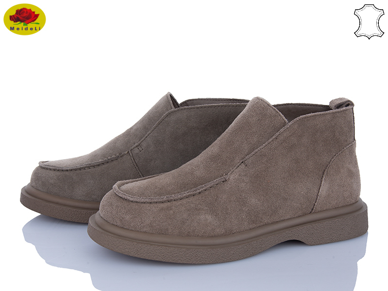 Ботинки Meideli (36-40) B7788-11 khaki (зима)