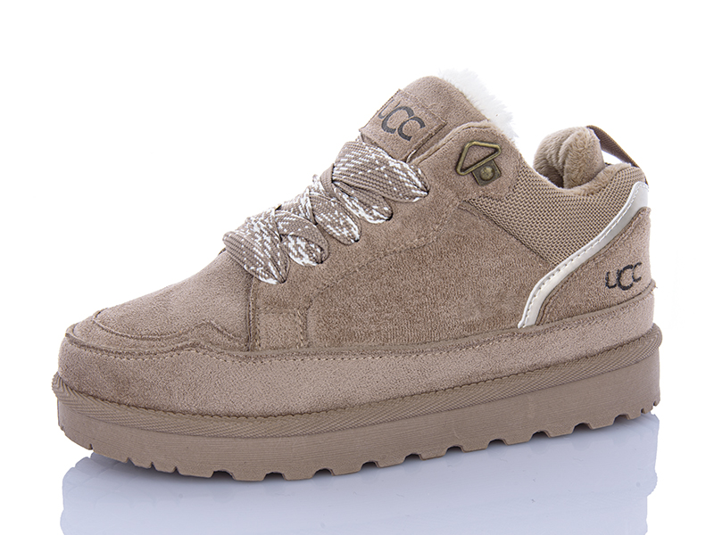 Кроссовки ABA (36-41) JP806 beige (зима)