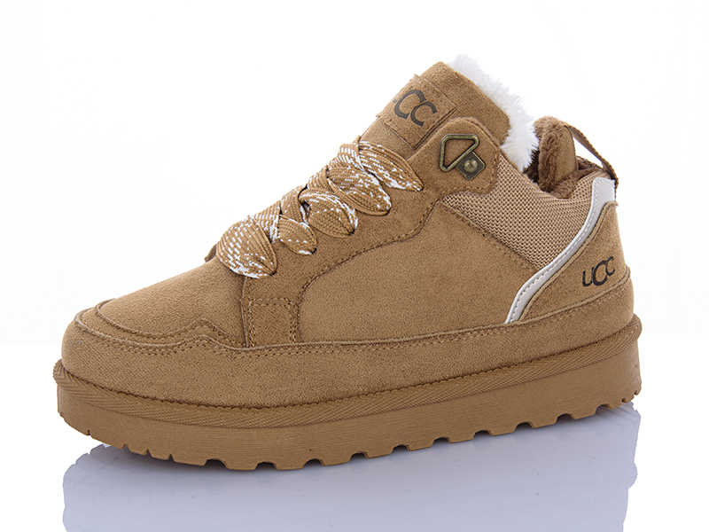 Кроссовки ABA (36-41) JP806 camel (зима)