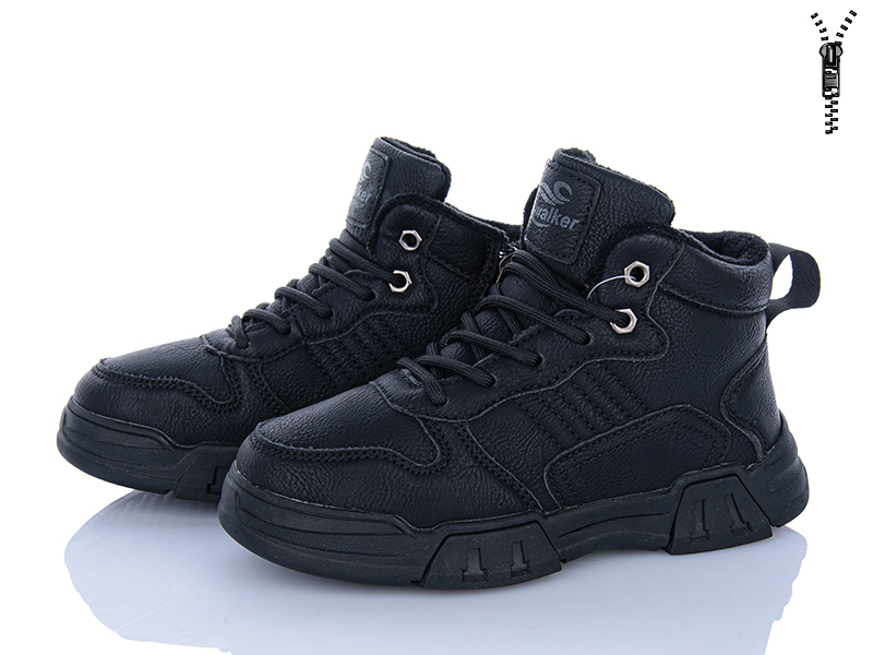 Ботинки Clibee-ShoSho (31-36) 6617 black (зима)
