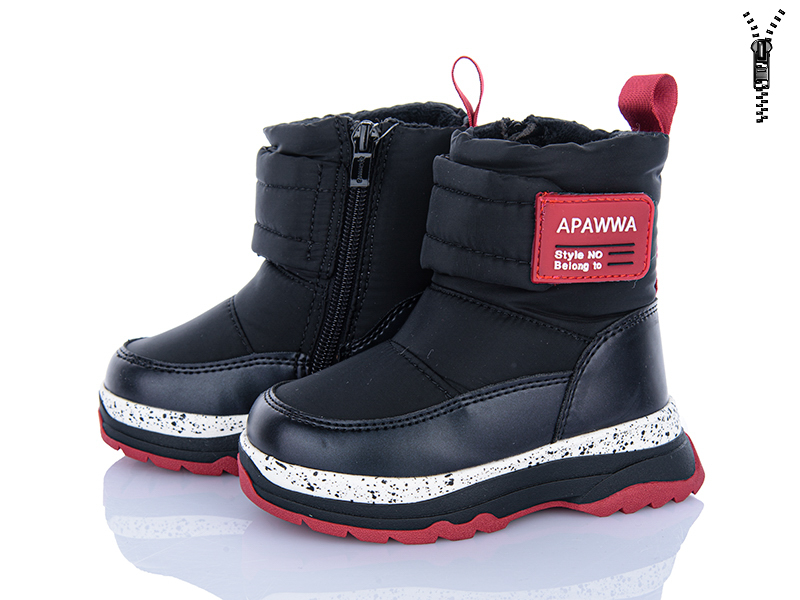 Дутики Clibee-ShoSho (22-27) D1004-1 black (зима)