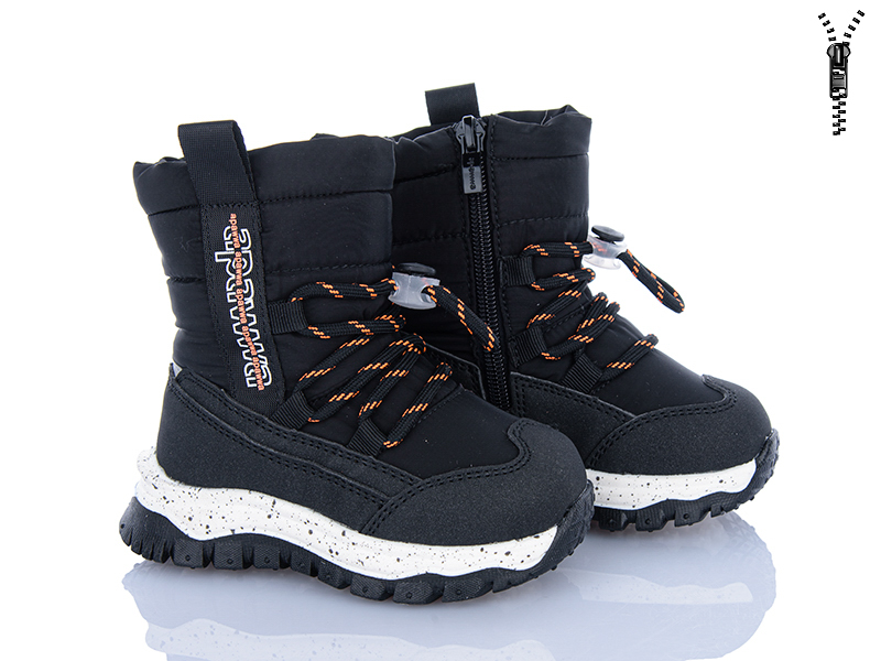 Дутики Clibee-ShoSho (22-27) D6911P-1 black (зима)
