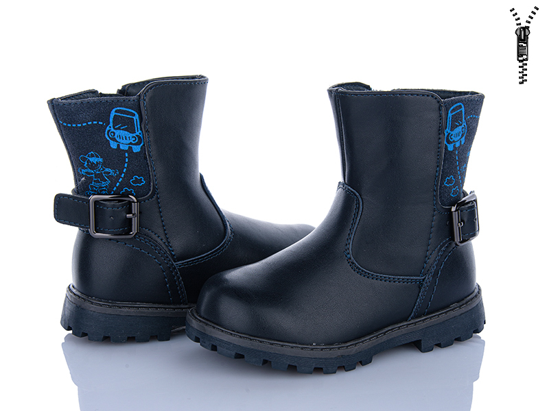 Ботинки Clibee-ShoSho (25-30) H65 navy (зима)