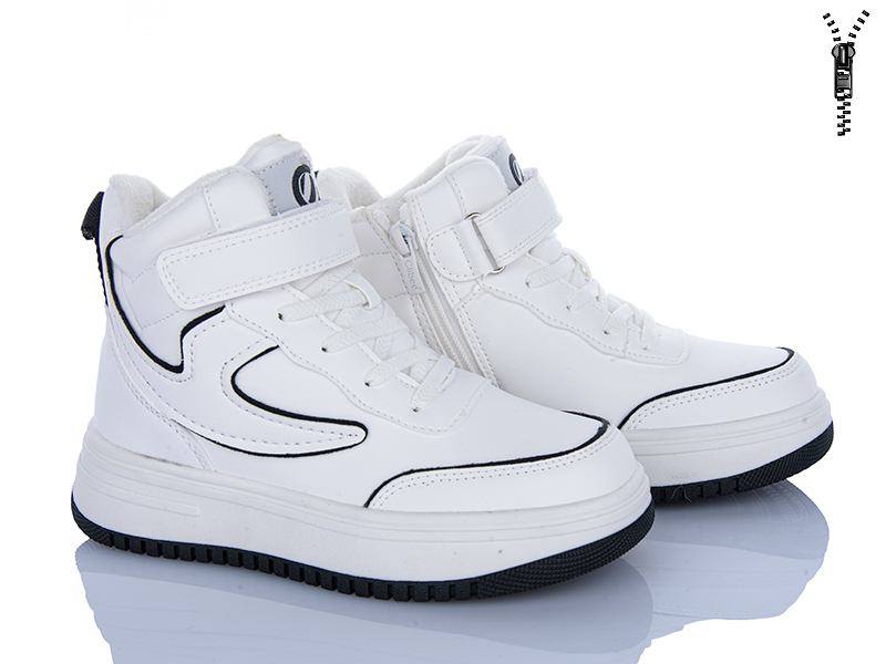 Ботинки Clibee-ShoSho (33-38) HC530 white (зима)