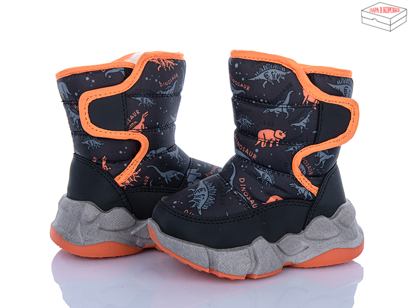 Дутики Clibee-ShoSho (22-27) HD01 orange (зима)