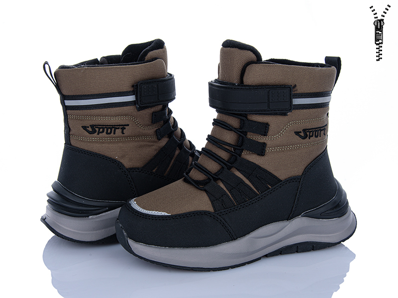 Дутики Clibee-ShoSho (32-37) MA12 green (зима)