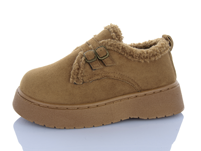 Туфли Mainelin (37-41) 37-1 camel (зима)