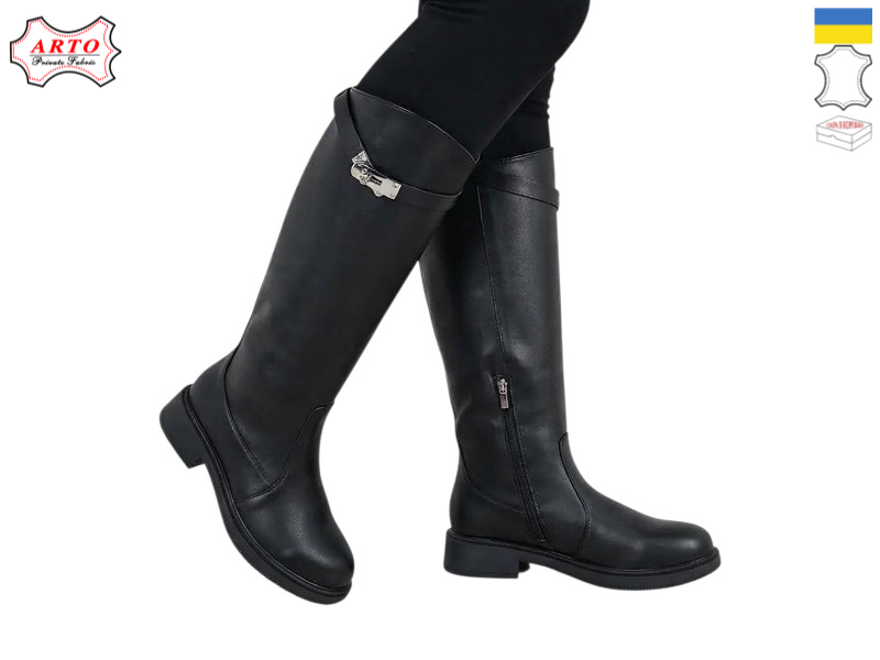 Сапоги Arto (36-40) 700 ч-шк.єврозима (зима)