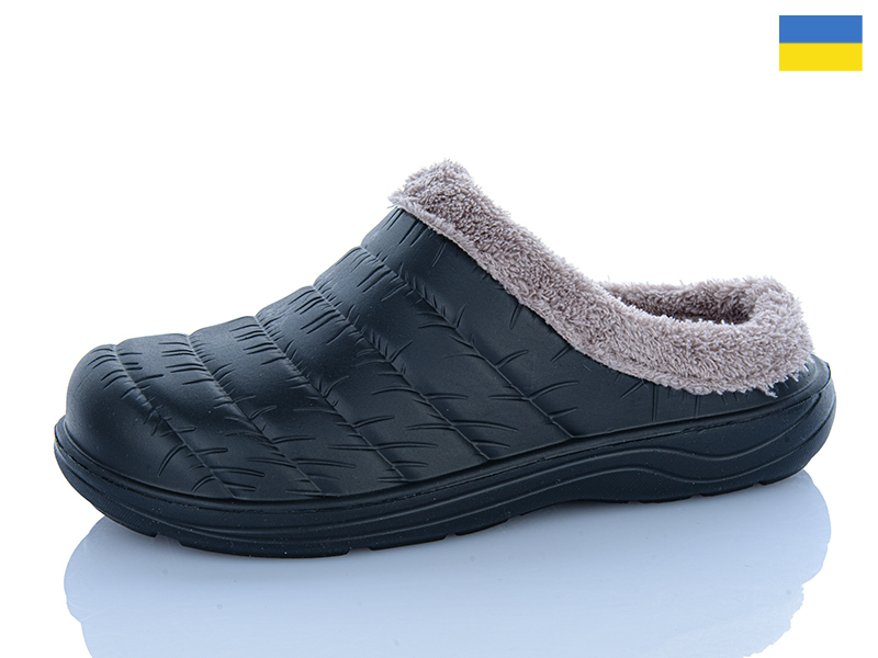 Сабо Alex (36-41) S88086 чорний (зима)