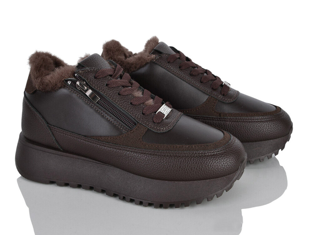 Кроссовки Бабочка (36-41) Y229 (зима)