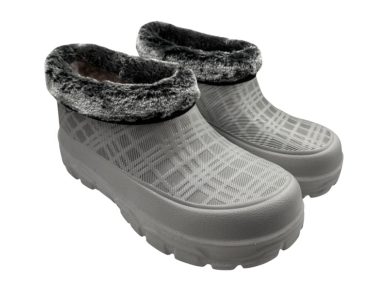 Галоши Rai shoes (36-41) 607 сірий (зима)