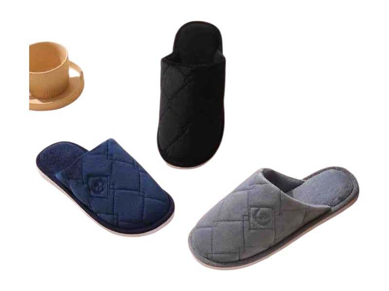 Тапочки Rai shoes (41-46) D379 mix (зима)
