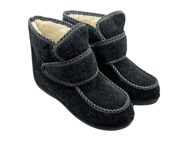 Бурки Rai shoes (37-41) P6 сірий (зима)