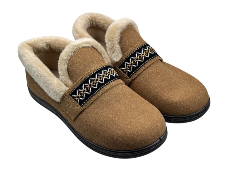 Тапочки Rai shoes (37-41) T06 карамель (зима)