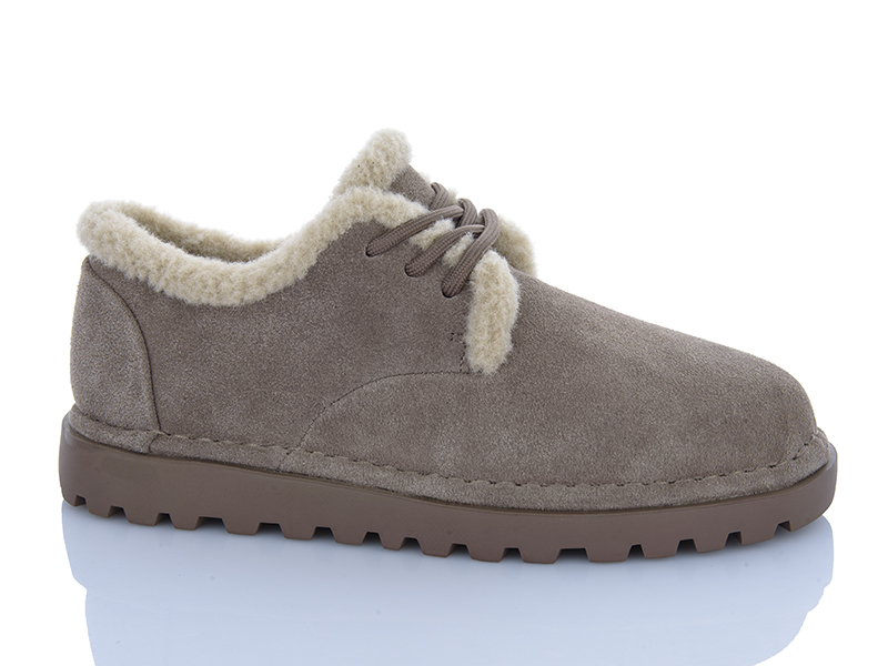 Туфли DINO ALBAT (36-41) V033-3 khaki (зима)