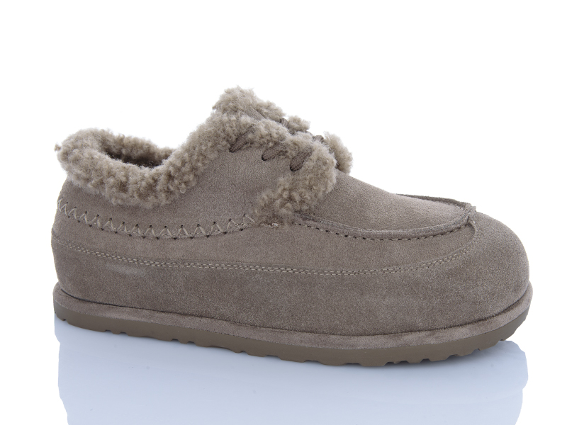 Туфли DINO ALBAT (36-41) V033-6 khaki (зима)