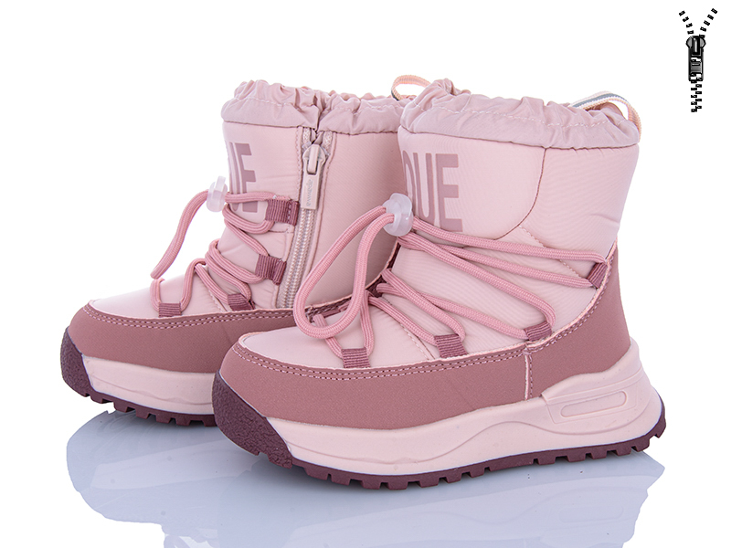 Дутики Clibee-ShoSho (27-32) ABD1462P-1 pink (зима)