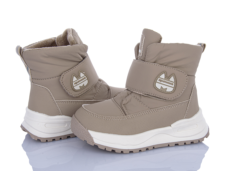 Дутики Clibee-ShoSho (28-33) ABD1542P-1 beige (зима)