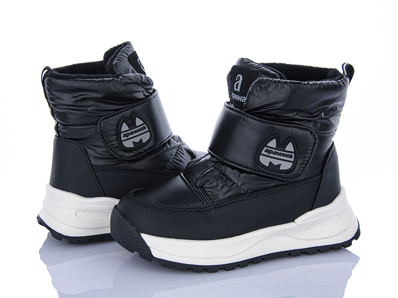 Дутики Clibee-ShoSho (28-33) ABD1542P-1 black (зима)