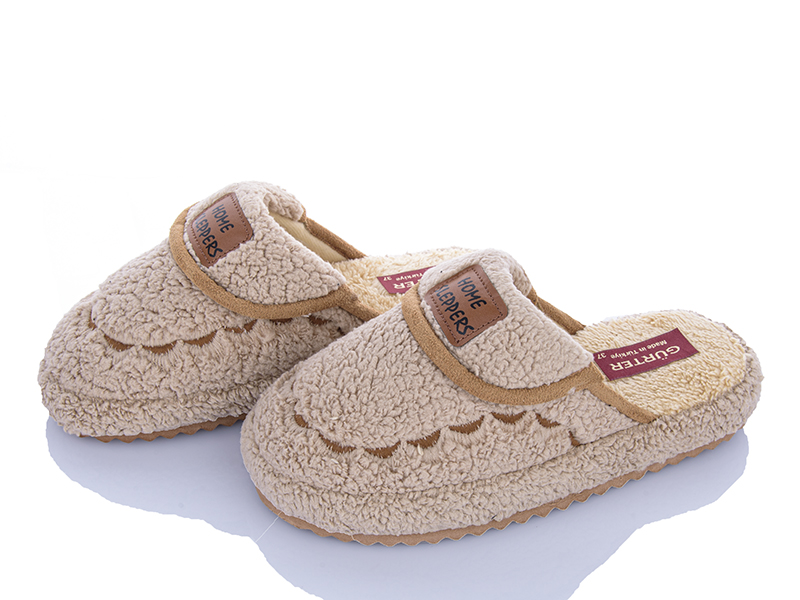 Тапочки Jumay (37-40) 002-3 beige (зима)