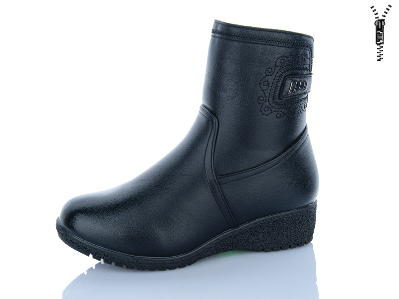 Ботинки ABA (37-42) 905 black (зима)