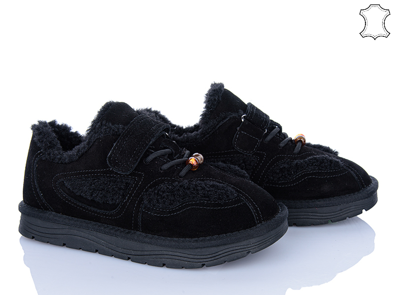 Туфли PL PS (36-40) GF2643 black (зима)