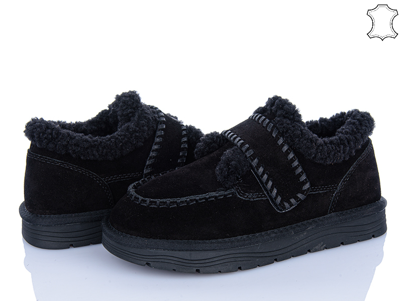 Туфли PL PS (36-40) GF2645 black (зима)