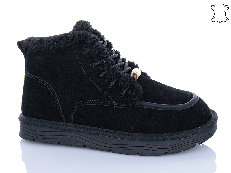 Ботинки PL PS (36-40) GF2655 black (зима)