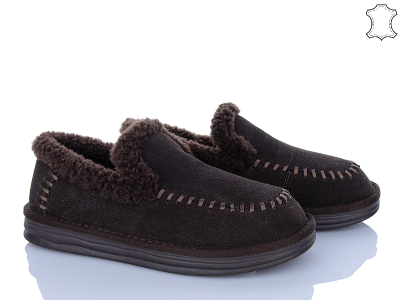 Туфли PL PS (36-40) GF2656 brown (зима)