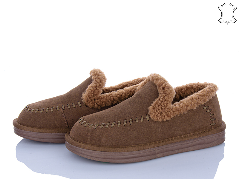 Туфли PL PS (36-40) GF2656 caramel (зима)