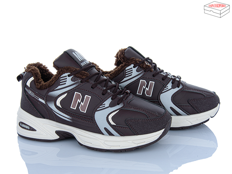 Кроссовки YIYI (37-42) A098-4 (зима)