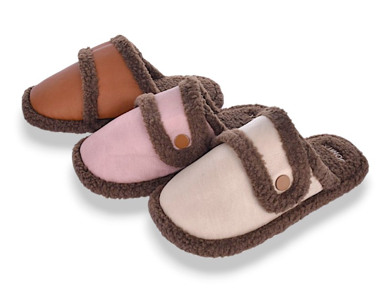 Тапочки ALEX M&L (36-41) MD11712 mix (зима)