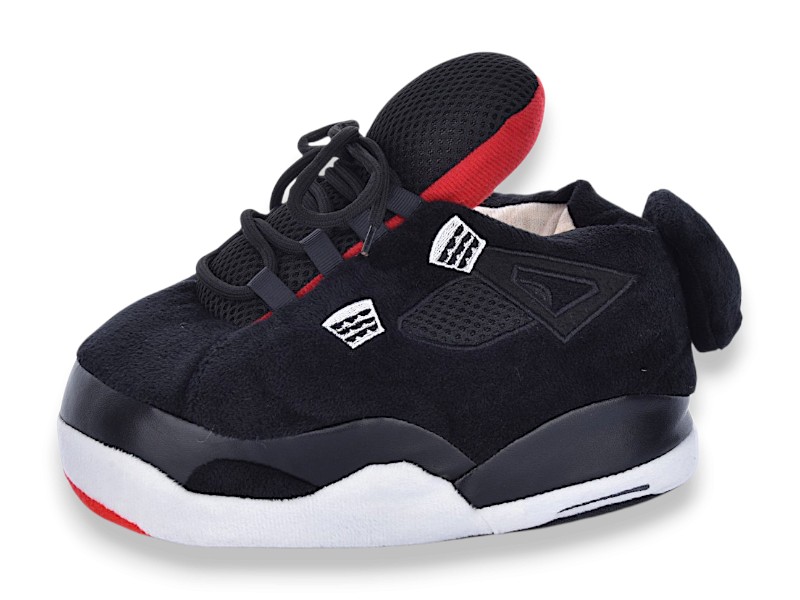 Тапочки JIBUKANG (33-36) G0323-04 black (зима)