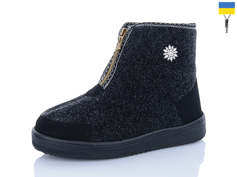 Ботинки Inblu (37-42) BM20 чорний (зима)