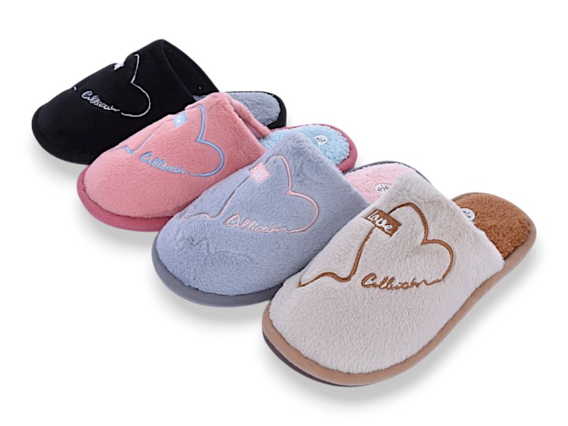Тапочки Inblu (36-41) F200Ж mix (зима)