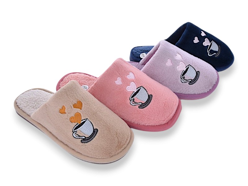 Тапочки Inblu (36-41) F201 mix (зима)