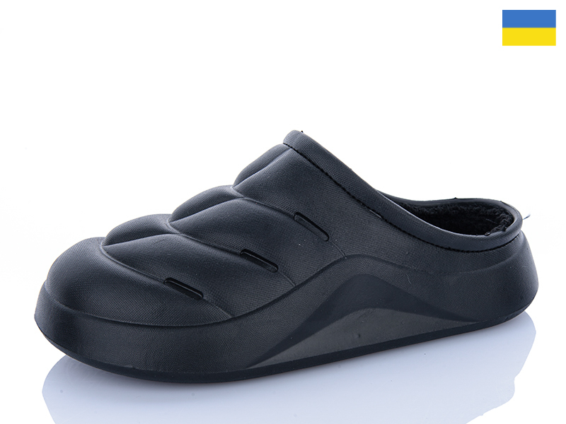 Сабо Inblu (41-46) N102 чорний (зима)