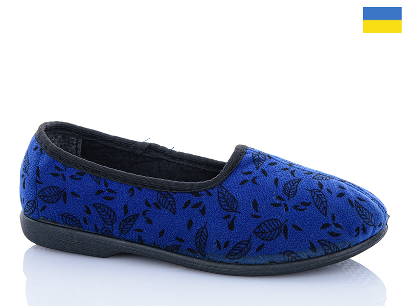 Тапочки Inblu (36-41) Бабуся синій (деми)