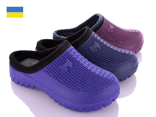 Галоши Slipers (36-41) С41 микс (зима)