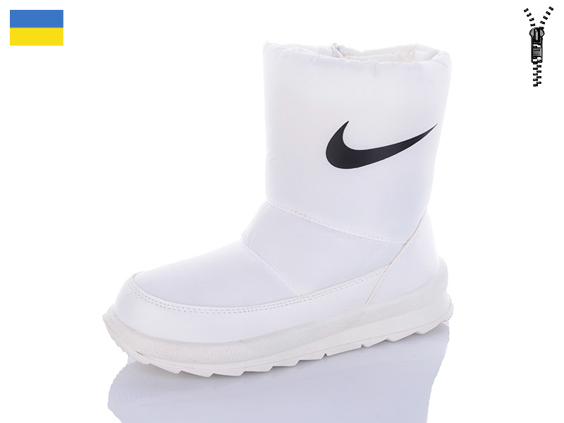 Дутики Lenase (37-41) 119NK білий (зима)