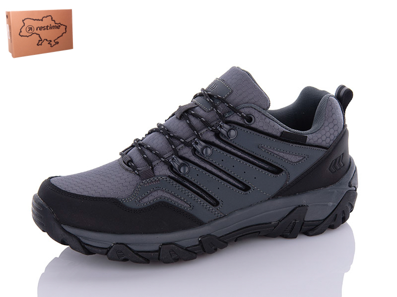 Кроссовки Restime (41-45) PMO23107 grey (деми)
