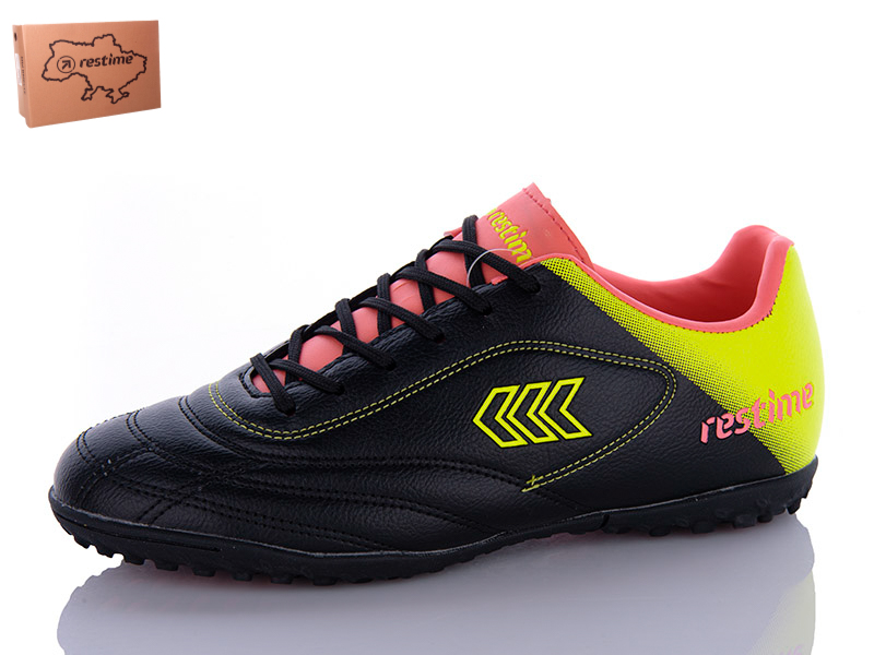 Спорт Restime (36-40) DWB24138-1 black-lime (деми)