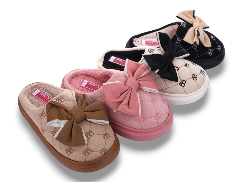 Тапочки Deshman (36-41) A828 mix (зима)