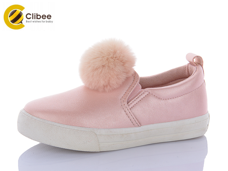 Слипоны Clibee-Apawwa (30-35) X7069 pink (деми)