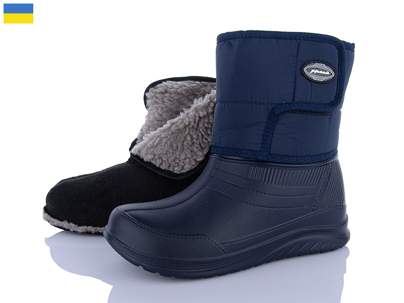 Сапоги Inblu (37-41) D393 синій (зима)